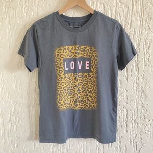 Grayson Threads Love Cheetah T-shirt Size Small